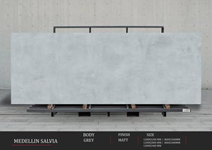 Azulejos de porcelana mate Premium | Tamaño personalizado Gran formato 1200x3200 1200x2400 | Piso de pared Colección de exportación moderna - Product Image 6