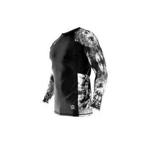 Nueva llegada de alta calidad de los hombres de manga larga Rash Guard multifuncional personalizado impreso compresión deporte estilo MMA de manga corta - Product Image 2