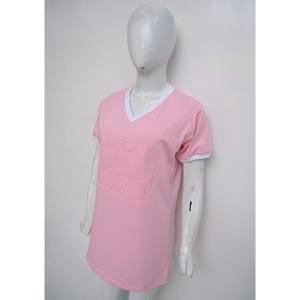 Mejor calidad diseño personalizado más popular transpirable ropa al por mayor casual nuevo estilo ligero camiseta de mujer - Product Image 5