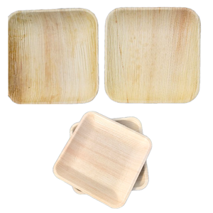 ถาดรองใบปาล์มลายดอกไม้ดีไซน์ใหม่สำหรับงานแต่งงานในเวียดนามแผ่นหวายแบบใช้แล้วทิ้งเป็นมิตรกับสิ่งแวดล้อม - Product Image 4