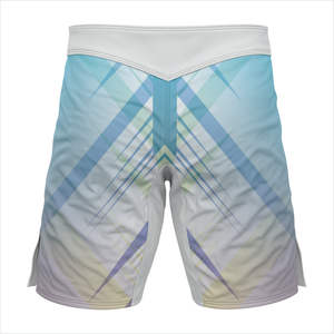 Pantalones cortos de MMA de pierna dividida para hombres Kickboxing Grappling No Gi Custom Fit Training Wear - Product Image 2