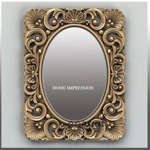 Superior Quality Durable Eco-Friendly Large Size Brass Antique Rectangle <b>Photo</b> <b>Frame</b> Customized Color Size for Indoor Bedroom - Product Image 1