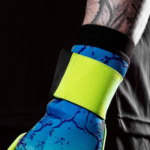 Gants de gardien de but de football avec sangle pour le soutien du poignet et une protection supplémentaire des doigts Utilisation décontractée en extérieur Séchage rapide et anti-boulochage - Product Image 5