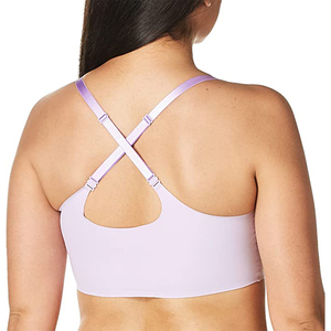 Soutien-gorge de sport pour femmes, haute tenue, antibactérien, grande taille, réversible, respirant, écologique, bretelles réglables, dentelle, service OEM - Product Image 3