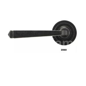 Venta caliente manija de puerta de forma cuadrada negra mate manija de puerta elegante para cocina baño Hotel y uso de puerta de apartamento - Product Image 4