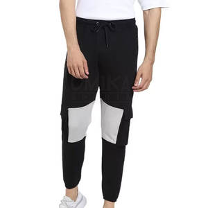 Pantalon de survêtement en coton de qualité supérieure pour hommes de High Street Style sportif décontracté confortable taille basse/moyenne Service OEM léger - Product Image 1