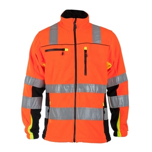 Chaqueta de Seguridad Reflectante Personalizada, Chaqueta de Trabajo de Alta Visibilidad para Invierno, Abrigo Cálido para Construcción - Product Image 1