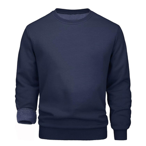 Sweat-shirt d'hiver pour homme, col rond, manches longues, léger, écologique, respirant, grande taille, fournisseur OEM - Product Image 3