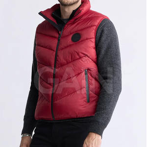 2025 invierno al aire libre adultos uso chaleco acolchado precio bajo chaleco acolchado de secado rápido para ropa casual de hombres - Product Image 3