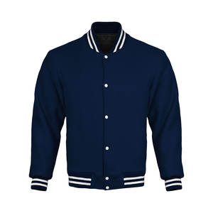 Veste à capuche en coton polaire à col montant pour homme Manteau de sport de basket-ball Letterman Broderie pour l'hiver - Product Image 4