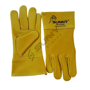 Guantes de soldadura Tig de Color blanco lavables, alta calidad, Unisex, disponible en diferentes tamaños y colores - Product Image 3