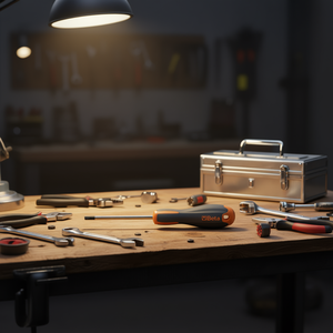 Evox Chrome-Plated <b>Screwdriver</b> with Male Handle Black Tips for <b>Torx</b> Head Screws - Product Image 3