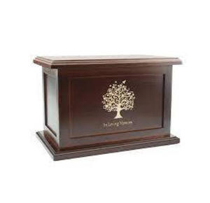 โกศเผาศพทำจากไม้ที่ทำด้วยมือสำหรับงานศพผู้ใหญ่และการฝังศพใช้ทำด้วยมือพร้อมโลโก้ออกแบบได้ตามต้องการ - Product Image 5