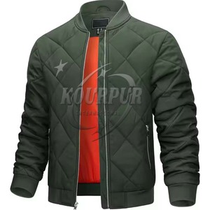 2025 alta calidad personalizada Chenille parches diseño Stand Collar hombres College Letterman chaqueta - Product Image 2