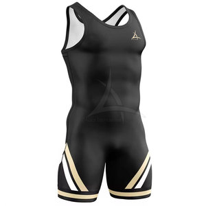 Combinaison de lutte personnalisée à séchage rapide, écologique, respirante, pour hommes, entraînements de musculation, vêtements de sport - Product Image 4