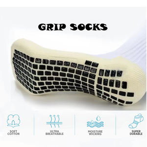 Calcetines deportivos con logotipo personalizado, tela transpirable, antibacterias, que absorbe la humedad, ajuste de compresión, opción OEM para ropa deportiva de equipo - Product Image 3