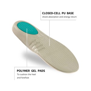 Fabricant leader de semelles personnalisées au Vietnam, Zote Foam, semelles de travail robustes respirantes en gel de massage en PU pour diabétiques - Product Image 3