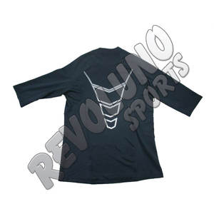 Chemises de compression de sport à col haut et coutures plates personnalisées pour la performance, manches courtes pour hommes, pour la salle de sport - Product Image 3