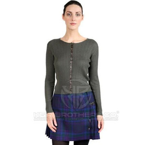 Kilt de tartán ligero para mujer con tela suave y combinaciones de colores vibrantes Kilt de tartán hecho a mano para mujer - Product Image 4