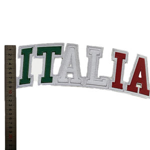 Patch brodé en tissu sergé, design personnalisé OEM américain, inspiré du baseball, formes cœur et fleur, pour chapeaux - Product Image 4