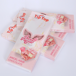 ช็อกโกแลตเส้นผม70ก. ช็อกโกแลตนมขนมฝ้ายแท่งโกโก้ praline ขนมหวานฮาลาล - Product Image 1
