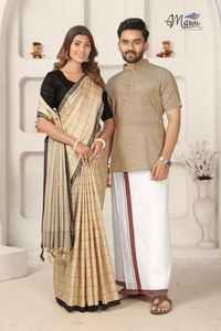 เสื้อ fabfabzoneindia พร้อมทำ dhoti กับ Saree ชุดคำสั่งผสม - Product Image 6