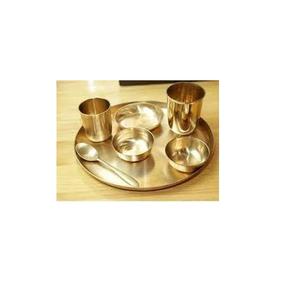 Juego de cena de latón de la mejor calidad personalizado restaurante Hotel juego de cena de latón macizo artesanía con la mejor calidad - Product Image 5
