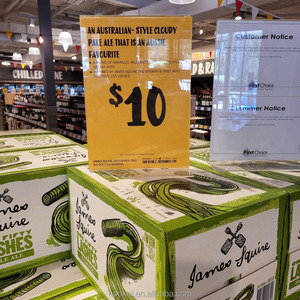 Porte-étiquette de prix en conception libre impression de Talker d'étagère personnalisé étiquette en acrylique de vente en gros pour les étagères de supermarché - Product Image 3