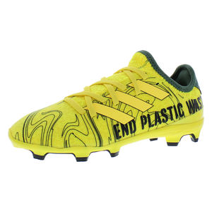 Chaussures Adidas Gamemode Knit PB FG GS pour garçons Couleur : Jaune Impact/Jaune Beam/Oxyde Vert 100% Authentique - Product Image 1