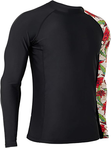 Hombres logotipo personalizado impreso transpirable manga corta Rash Guard nuevo diseño impreso sublimación al por mayor - Product Image 5