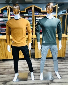 Camisetas de algodón de manga larga 100% de alta calidad para hombre, camiseta de manga larga de alta calidad para hombre, camiseta personalizada con servicio OEM - Product Image 4