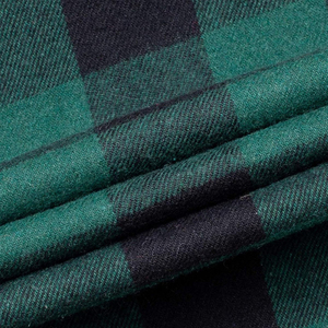 Chemises en flanelle rayées sur mesure de qualité supérieure 2025 pour hommes, 100 % coton, col montant, séchage rapide, respirantes, écologiques, en solde - Product Image 3