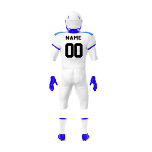 Camiseta de Fútbol Americano Sublimada Personalizada, Manga Corta, Secado Rápido, Diseño OEM, Antibacteriana, Transpirable, Hecha en Pakistán, Uniforme - Product Image 2