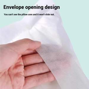 Fundas de almohada desechables Sábanas De Almohada portátiles Tamaño estándar para viajes Hoteles Hospital médico - Product Image 4