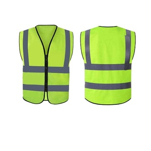 เสื้อกั๊กสะท้อนแสงสำหรับคนงานเสื้อกั๊กป้องกันแสงสะท้อนสะท้อนแสงมองเห็นได้ชัดสูงระบายอากาศได้ดี - Product Image 1