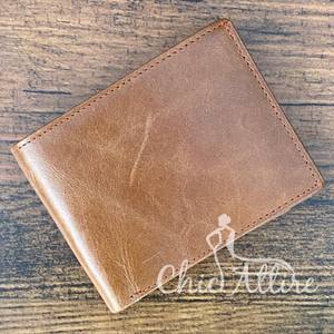 <b>Leather</b> <b>Men</b> <b>Wallet</b> Bifold <b>Wallets</b> Multifunctional Card Holder Minimalist Purse RFID Blocking Vintage Genuine <b>Leather</b> Short Open - Product Image 1