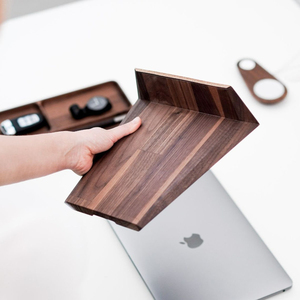 Accesorios de oficina modernos soporte de ordenador portátil de madera maciza soportes de tableta soporte de ordenador personal soportes para venta al por mayor - Product Image 3