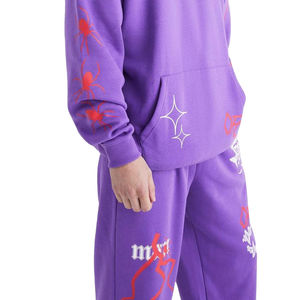 เสื้อฮู้ดผู้ชายทรงปกติ สไตล์สตรีทแวร์ สำหรับฤดูหนาว แบบสวมหัว  ชุดกีฬา  ลายเรียบ  ลดราคา  ขายส่ง - Product Image 4