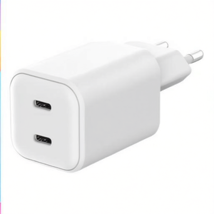 อะแดปเตอร์ GaN USB-C แบบสองพอร์ต 65W สีขาว รุ่น MA GAN652 EU - Product Image 2