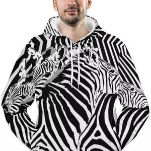 กางเกงวอร์มมีฮู้ดผ้าเทอร์รี่มีซิปสำหรับผู้ชายกางเกงฮิปฮอปว่างเปล่าพิมพ์ลายสำหรับฤดูใบไม้ร่วงออกแบบได้ตามต้องการ - Product Image 1