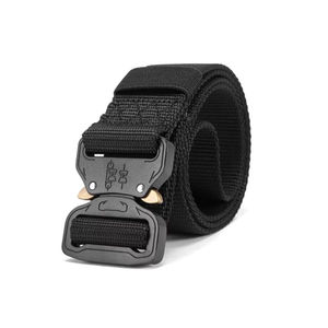 Ceinture tactique décontractée en nylon haute résistance avec boucle durable pour les activités de plein air, l'entraînement et l'utilisation sur le terrain - Product Image 4