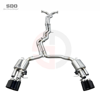 Silencieux d'échappement Valvetronic à fixation par boulons SDO pour Audi RS6 RS7 C8 4.0T 2019-2024, échappement Catback en acier inoxydable, amélioration des performances