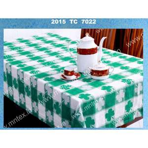 ผ้าปูโต๊ะพิมพ์ล้างทำความสะอาดได้โพลีผ้าฝ้าย100% ผู้ผลิตราคาถูกขายส่งโรงแรมร้านอาหารสี่เหลี่ยมผืนผ้าบ้านจัดเลี้ยงอุตสาหกรรม - Product Image 6