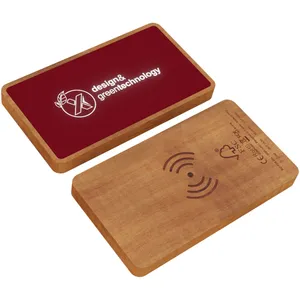 Banque d'alimentation sans fil P36 écologique, gadgets promotionnels durables - Product Image 3
