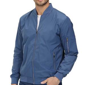 Men's Latest Design Custom Made High Street Style Quick Dry Breathable Bomber <b>Jacket</b> Canvas Fabric OEM Service Wholesale Price - Product Image 6