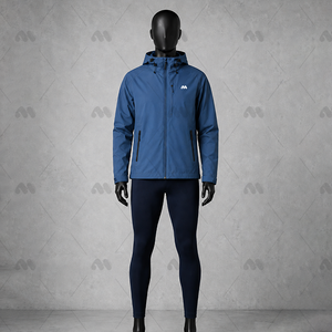 Veste softshell imperméable pour femme, personnalisable OEM, à capuche, coupe-vent, doublée polaire, fermeture éclair intégrale, pour le golf, la randonnée et les activités de plein air - Product Image 1