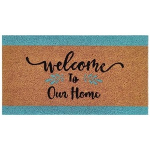 PVC Tufted Coir <b>Mat</b> <b>Door</b> <b>Mat</b> 33x60cm Printed Coir PVC Backed Entrance <b>Mat</b> Home Restaurant Made in India Wholesale - Product Image 1