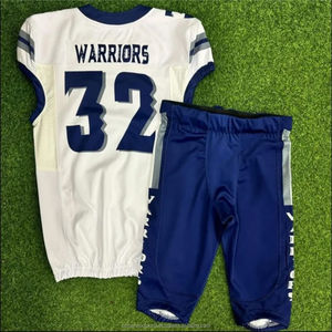 Top-Style American <b>Football</b> Uniform Sets Factory Custom Made High Quality Breathable Anti-Bacterial Best Price Latest Most - Product Image 2