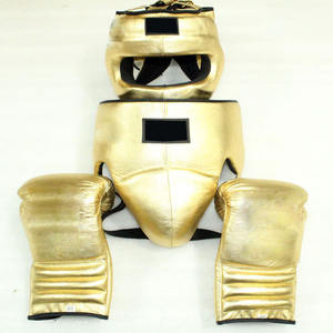 Ensemble de boxe en cuir pour les arts martiaux et l'entraînement physique Gants personnalisables - Product Image 5