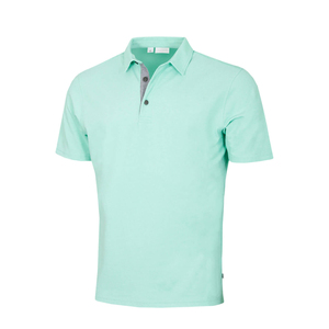 Camiseta de Manga Corta para Hombre, Personalizada de Fábrica, de Secado Rápido, Transpirable, Ecológica, Lisa, Casual, con Cuello, Mezcla de Algodón, Tejida - Product Image 1
